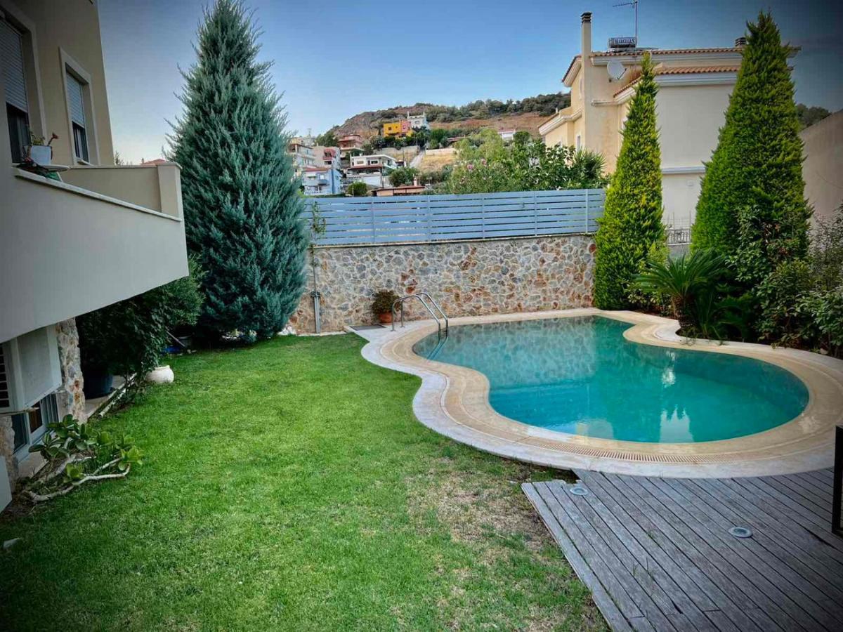 Ένας Ευχάριστος Χώρος Με Πισίνα Vila Pórto Ráfti Exterior foto